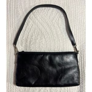 Talbot Black Leather shoulder bag